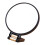 Premium clearness double Face Vanity Mirror With Smooth-Black 1