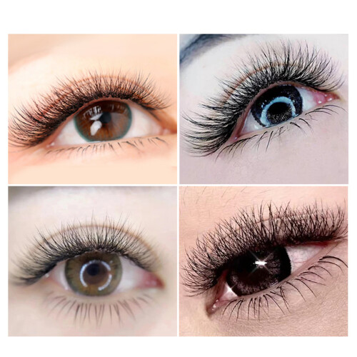 W Shape False Eyelashes For Dramatic Natural Look-0.03 C type A 2