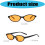 Modern Oval Design Sunglasses Lightweight PC Frame Sun-G 4
