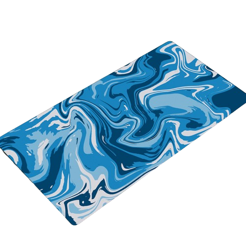 Mauspad mit wasserfester Oberfläche Blue M