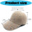 Comfortable Women Baseball Cap with Hard Shell and-Beige 4