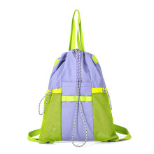 Compact Breathable Daypack Sports Bag Pack For-Purple Color