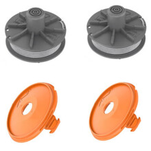 Ersatzspule und Abdeckungsset für Gardena-Trimmer 2 Spulen