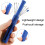 Pack Push-Pull Cylinder Storage Ear Scoop Set, Specification: 6 PCS/Set Black 4