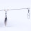 2Pcs High Efficiency Umbrella Fishing Lures-yellow net pattern 5