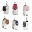 Portable PU Leather Golf Ball Storage Bag for Golf-Red 2