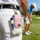 Portable PU Leather Golf Ball Storage Bag for Golf-Red 5