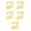 5Pcs Airtight Press Cotton Roll Dispenser Plastic Storage Box 1