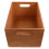 Sturdy Wooden Book Organizer Box Retro Storage Bin for Home Use 1