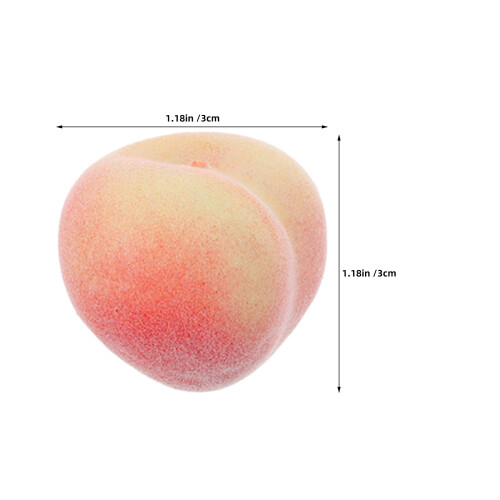 40Stk Künstliche Mini Früchte Pink Für 1