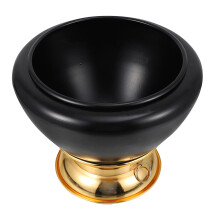Retro Copper Singing Bowl Black Meditation Tool for Yoga and Home