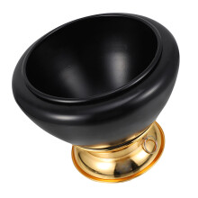 Zwarte Koperen Singing Bowl Voor Meditatie En Thuisdecor