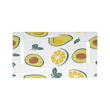 Zachte polyester golfkar stoelbeschermer Avocado-patroon-6