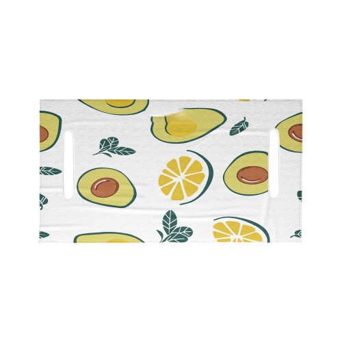 Zachte polyester golfkar stoelbeschermer Avocado-patroon-6