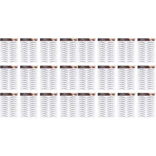 Black Eyebrow Transfer Stickers Perfect for Sparse Brows 1