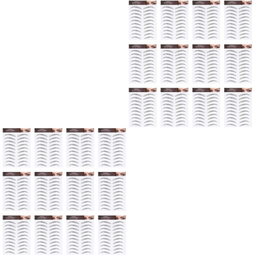 Black Eyebrow Transfer Stickers Perfect for Sparse Brows 2