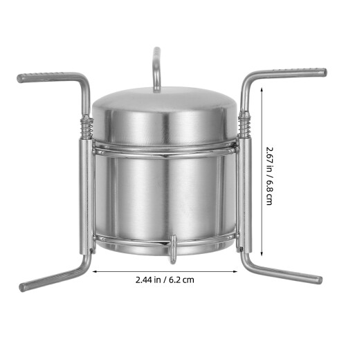 Mini Foldable Stainless Steel Portable for Camping 1