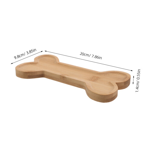 Wood Bone Shaped Party Food Platter for Kitchen Use 1