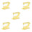 5Pcs Airtight Press Cotton Roll Dispenser Plastic Storage Box 3