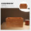 Sturdy Wooden Book Organizer Box Retro Storage Bin for Home Use 4