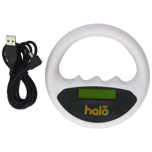 Halo Microchip Scanner, White