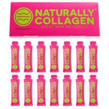 Naturally Collagen - 8000mg Peptan Premium Liquid Hydrolysed Marine Collagen Peptide Supplement for Women + Vitamin C for Skin, Hair & Nails - Clean