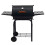Charcoal BBQ Barrel Grill Smoker with Wheels 5