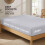 Imperial Rooms (King, Silver) 3 Piece Fitted Sheet Set Bed Sheets & Pillowcases 3