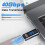USB C Adapter 140W with LED Display 40Gbps USB C Extension Adapter Type C Power Meter Tester USB C Extender USB4 Thunderbolt 3