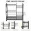 Metal Garage Tool Organization on Wheels 4