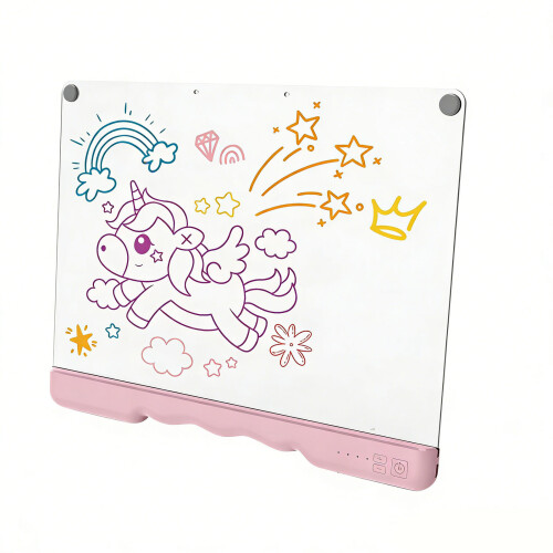 Creative Art Pad For Toddlers Showcasing Dynamic LED-White 1