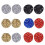 Modern Flashy Beret Headpiece For Performers-Red royal blue 2