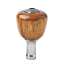 (1 large sour wood tr) Fishing Reel Handle Arm Reel Knob Part Reel Replacements Fishing Reel Modification Handle Knobs Reel Handle Power Knob