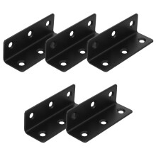 Wsporniki kątowe ze stali nierdzewnej 8x2,2x2,2 cm, 5 sztuk