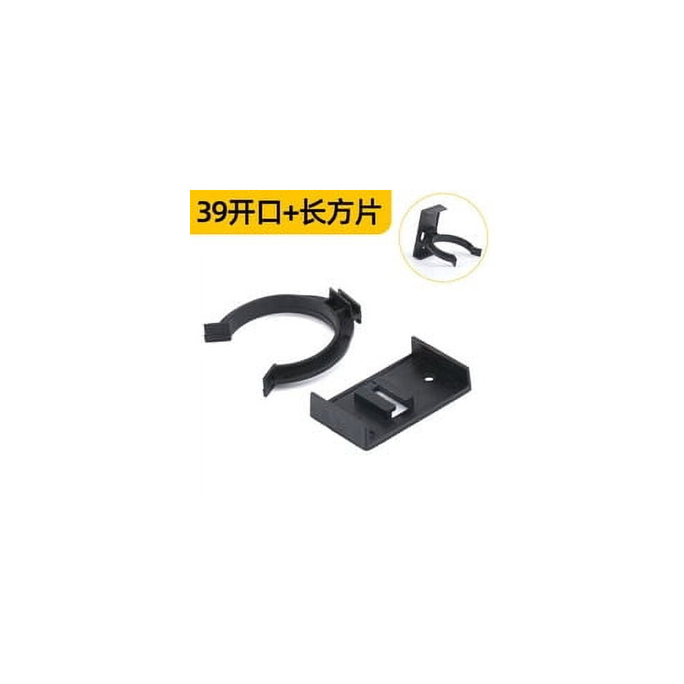 Black Plastic Cabinet Toe Kick Clips 9104899421326