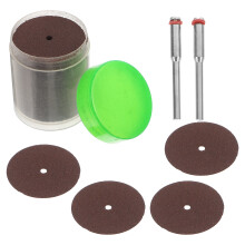Rotary Tool Drill Grinder Attachment with 36-Piece Mesh Set
