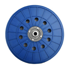 Csiszoló alátét 14 mm-es menettel 215 mm-es 10 lyukú