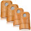 Thimble Finger Protector for Sewing, Leather, 4 Pieces (2 1