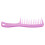 Pente roxo de dentes largos para cabelos cacheados 1