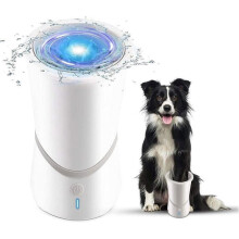 JZSH - Elektrische pootreiniger voor honden, 360 automatische reiniging met zachte siliconen, handig voor katten en honden.