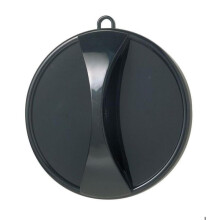 Comair svart handspegel 29 cm