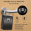 Tuya Smart Nøgleboks Fingeraftrykslås Aluminium 3