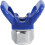 Airless Paint Spray Gun Sprayer Flat Nozzle Seat Guard Universal Tool (Blue) 1