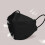 50 pcs KN95 Face Masks Black White 3D Fish Shape 4