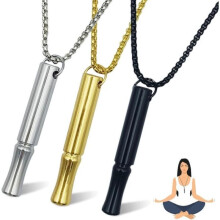 Ademhalingsketting, Mindfulness- en antistressketting, Angstverlichtende ketting, Meditatie-ademhalingsketting