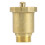 Brass Automatic Air Vent Valve 3/4 Inch Male Thread for Solar Water 3