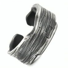 ZENSE Ring - ZR0183 - Herre - Åben vintage stål - Casual - Justerbar størrelse fra 58 til 70