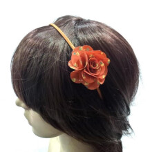 Blommigt pannband/pannband med Liberty-tryck...