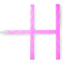 Aplique de pared - NEDIS - WIFILW06RGB - RGBIC 16 millones de colores - 44 modos de escena - Wi-Fi Alexa/Google Home