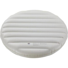 Cubierta térmica AREBOS para spas de 4 personas: PVC duradero, aislamiento óptimo, protección contra la suciedad y refrigeración.